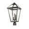 Z-Lite Talbot 3 Light Outdoor Post Mount Fixture, Oil Rubbed Bronze And Seedy 579PHXLR-ORB - alternate 6